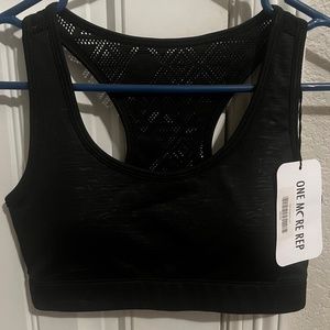 Black Zyia Bomber Bra (xs)